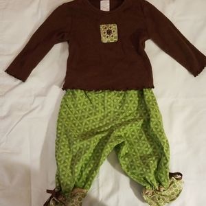 Shirt and matching pants